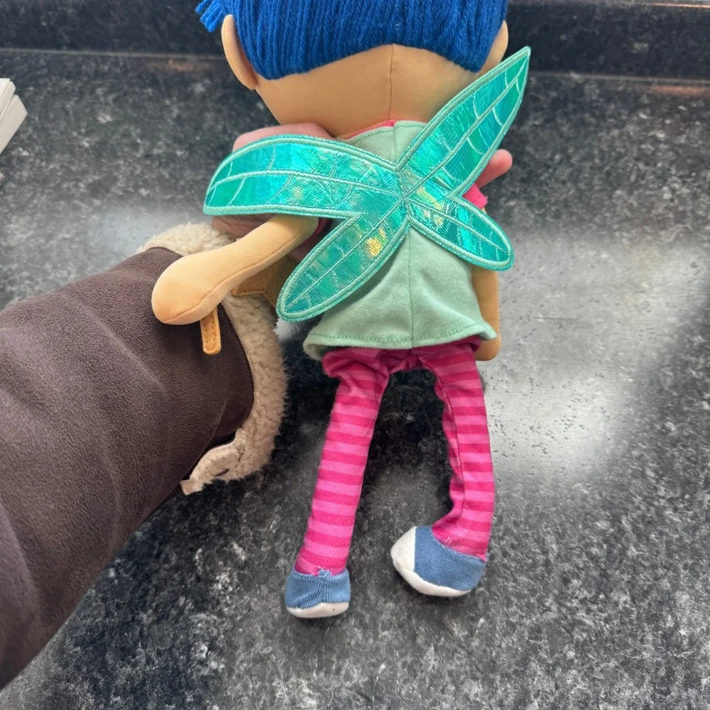 Grumbalina Rag Doll Fairie Magic Wand Plush Book Character